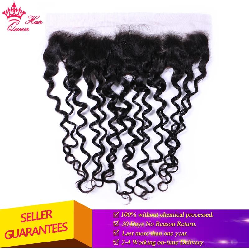 Malaysian Water Wave Lace Frontal Closure Pre Plucked With Baby Hair Virgn Human Raw Hair Closure Queen Hair Product